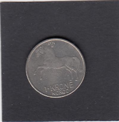 Beschrijving: 1 Krone HORSE 